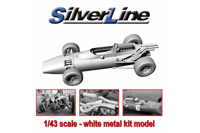 TAMEO kit SLK138 Ferrari 312 F1 Belgian GP 1966 Winner J.Surtees