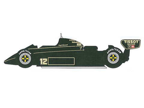 STUDIO27　FK20271 1/20 ロータス 91 USA West GP 1982 オープンカウル仕様