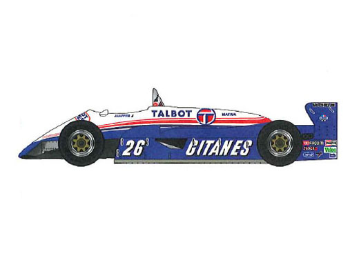 【お取り寄せ商品】 STUDIO27　FK20307 1/20 Ligier JS19 Monaco GP 1982