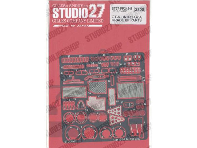 STUDIO27 FP24248 1/24 Nissan Skyline GT-R BNR32 Gr.A Upgrade Parts for Hasegawa