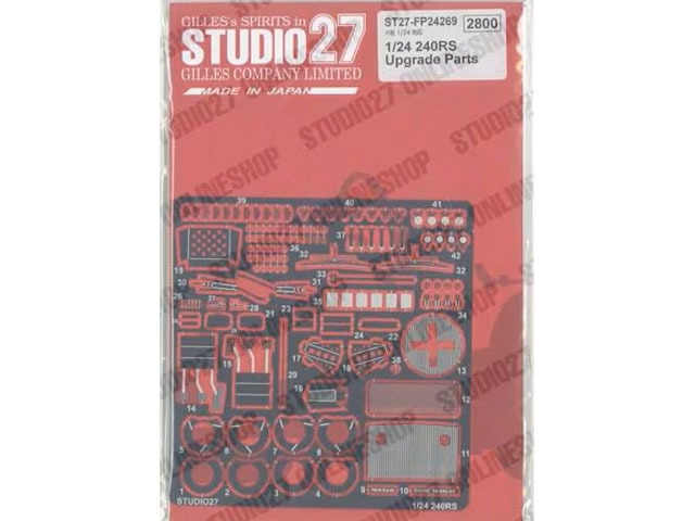 STUDIO27 FP24269 1/24 Nissan 240RS Upgrade Parts for Hasegawa