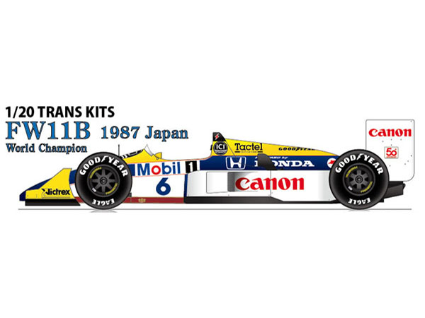 【お取り寄せ商品】 STUDIO27 TK2082 1/20 Williams FW11B Japanese GP 1987 Convesion Kit