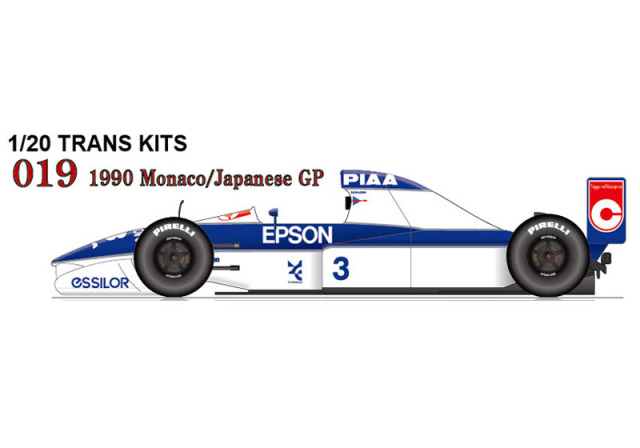 【お取り寄せ商品】 STUDIO27 TK2096 1/20 Tyrrell 019 Monaco / Japanese GP 1990 Conversion Kit