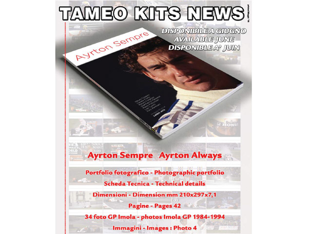 書籍 TAMEO セナ写真集 Ayrton Sempre - Ayrton Always