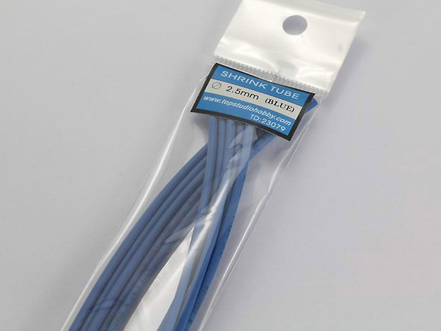 TOP STUDIO TD23079 Shrink Tube 2.5mm Blue