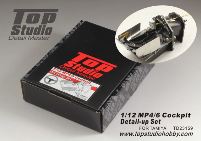 TOP STUDIO TD23159 1/12 MP4/6 Cockpit Detail-up Set