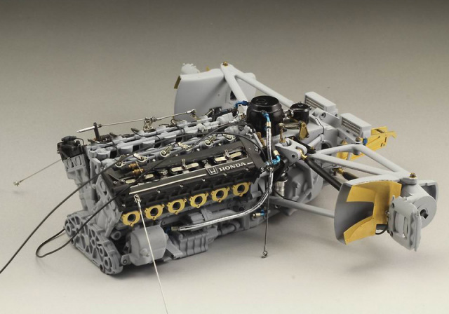 TOP STUDIO TD23160 1/12 MP4/6 Engine Super Detail-up Set ミニカー