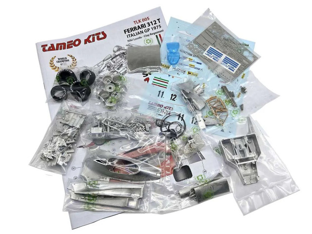 TAMEO 1/24kit TLK005 Ferrari 312T Italian GP 1975 Niki Lauda