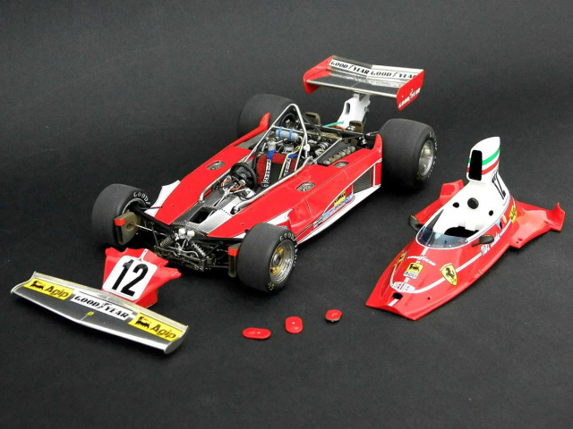 TAMEO 1/24kit TLK005 Ferrari 312T Italian GP 1975 Niki Lauda