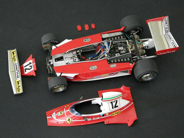 TAMEO 1/24kit TLK005 Ferrari 312T Italian GP 1975 Niki Lauda