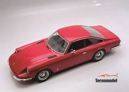 ** 予約商品 ** Tecno Model TM18-395A 1/18 Ferrari 365 GT 2+2 1967 Red