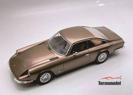 ** 予約商品 ** Tecno Model TM18-395B 1/18 Ferrari 365 GT 2+2 1967 Metallic Bronze