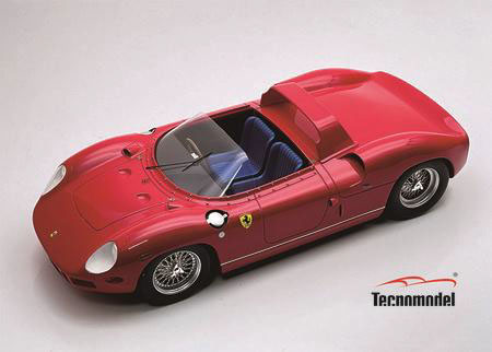 ** 予約商品 ** Tecno Model TM18-525A 1/18 Ferrari 275P 1964 Press