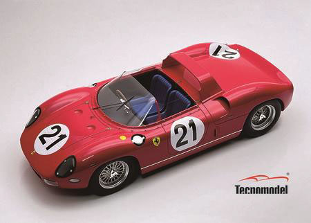 ** 予約商品 ** Tecno Model TM18-525D 1/18 Ferrari 275P Le Masn 24H 1964 #21 SEFAC