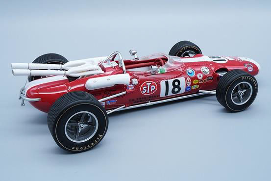 TM18176D – TECNOMODEL MYTHOS 1/18 - LOTUS 38 - Indianapolis Race 1966 (A. Unser) - Little Bolide