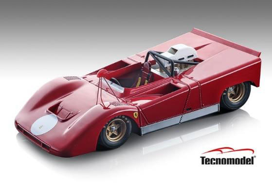 【お取り寄せ商品】 Tecno Model TM18-225A 1/18 Ferrari 712 Can-am 1971 Presentation