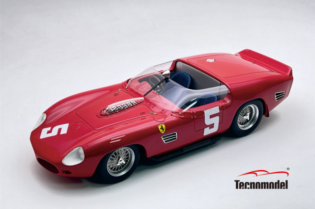 ** 予約商品 ** Tecno Model TM18-231E 1/18 Ferrari 250 TR61 Nurburgring 1000kms 1961 2nd #5 R.Rodriguez - P.Rodriguez