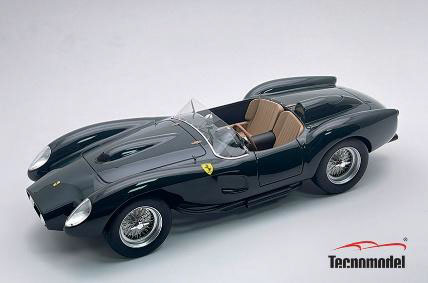 ** 予約商品 ** Tecno Model TM18-254L 1/18 Ferrari 250 TR Street version 1958 Green