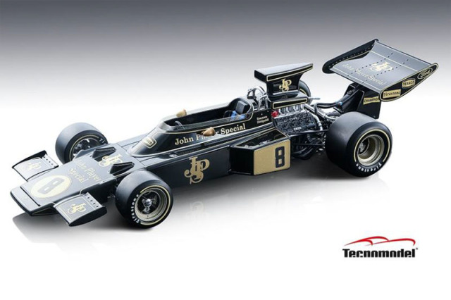 Tecno Model TM18-257A 1/18 Lotus 72D British GP 1972 Winner #8 E.Fittipaldi