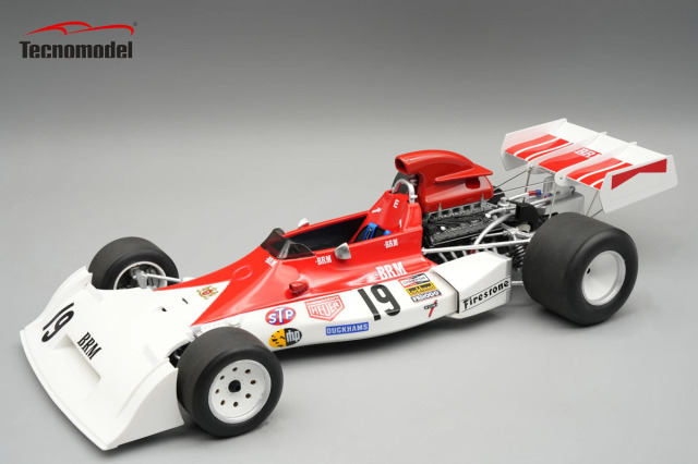 ** 予約商品 ** Tecno Model TM18-296A 1/18 BRM P160E German GP 1973 #19 Clay Regazzoni