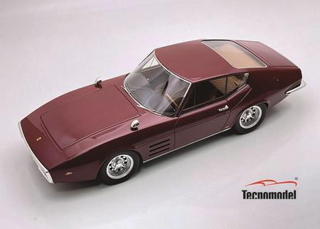 ** 予約商品 ** Tecno Model TM18-304A 1/18 Ferrari 250GT Drogo 1968 Rosso Mugello