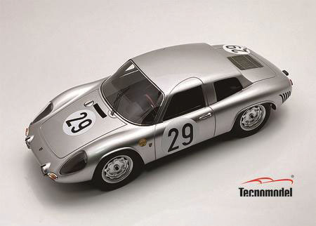 ** 予約商品 ** Tecno Model TM18-305B 1/18 Porsche 356B Carrera 2000 GS GT Le Mans 24H 1963 #29 G.Koch - C.G de Beaufort 