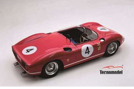 予約商品 ** Tecno Model TM18-310D 1/18 Ferrari 330P Canada Mosport