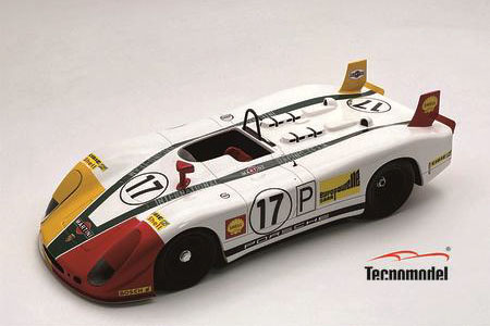 ** 予約商品 ** Tecno Model TM18-328E 1/18 Porsche 908-02 LH Flunder  Int. Hockenheim 1970 #17 G. Larrousse