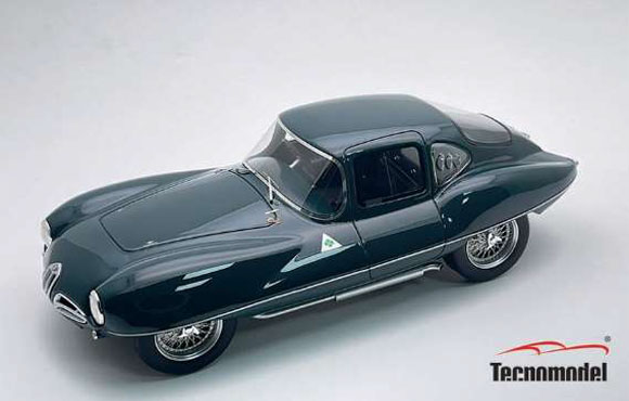 ** 予約商品 ** Tecno Model TM18-329D 1/18 Alfa Romeo C52 Disco Volante coupe 1953 Alfa Green