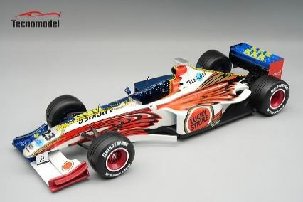 ** 予約商品 ** Tecno Model TM18-346A 1/18 BAR Supertec 001 French GP #23 1999 R.Zonta (Rain Tires)