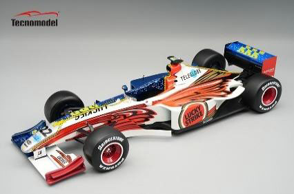 ** 予約商品 ** Tecno Model TM18-346B 1/18 BAR Supertec 001 Monaco GP #22 1999 J.Villeneuve