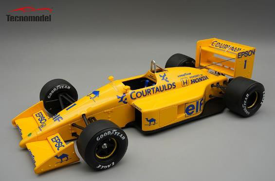 Tecno Model TM18-349A 1/18 Lotus 100T British GP 1988 #1 Nelson Piquet