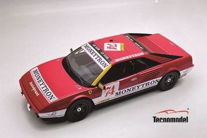 ** 予約商品 ** Tecno Model TM18-355F 1/18 Ferrari Mondial 3.2 Spa 24H 1989 #74