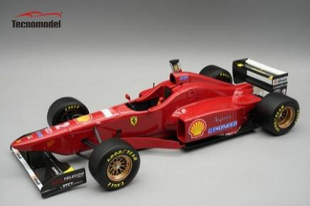 ** 予約商品 ** Tecno Model TM18-387B 1/18 Ferrari F310 San Marino GP 1996 Eddie Irvine