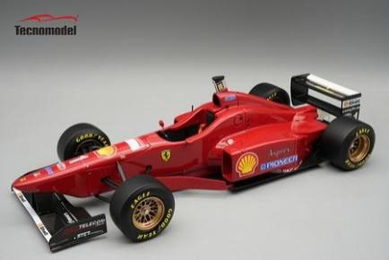 ** 予約商品 ** Tecno Model TM18-387C 1/18 Ferrari F310 Italian GP 1996 Winner Michael Schumacher