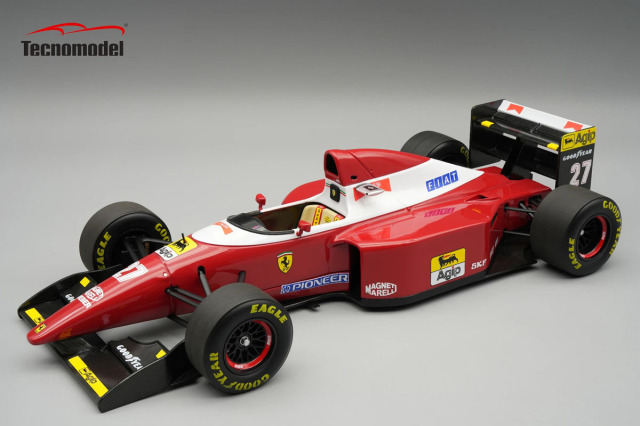 ** 予約商品 ** Tecno Model TM18-390A 1/18 Ferrari F93A Monaco GP 1993 #27 Jean Alesi