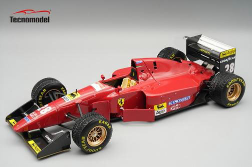 ** 予約商品 ** Tecno Model TM18-391D 1/18 Ferrari 412T1B Japanese GP 1994 Gerhard Berger (Rain Tires)