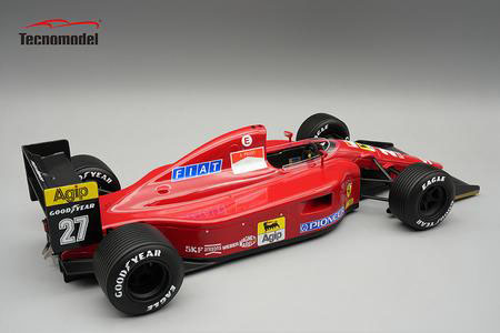 予約商品 ** Tecno Model TM18-392D 1/18 Ferrari 642 F1 San Marino
