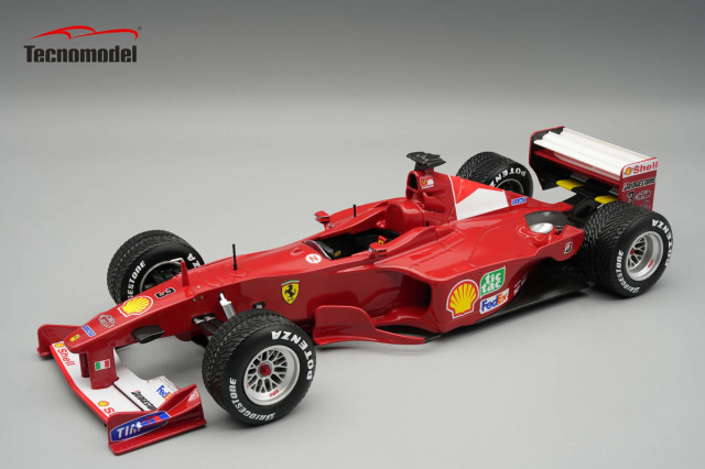 ** 予約商品 ** Tecno Model TM18-394C 1/18 Ferrari F1-2000 Nurburgring GP Winner M.Scumacher (Rain Tire)