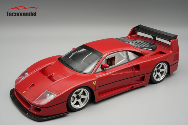 ** 予約商品 ** Tecno Model TM18-405A 1/18 Ferrari F40 LM 1994 Press Red