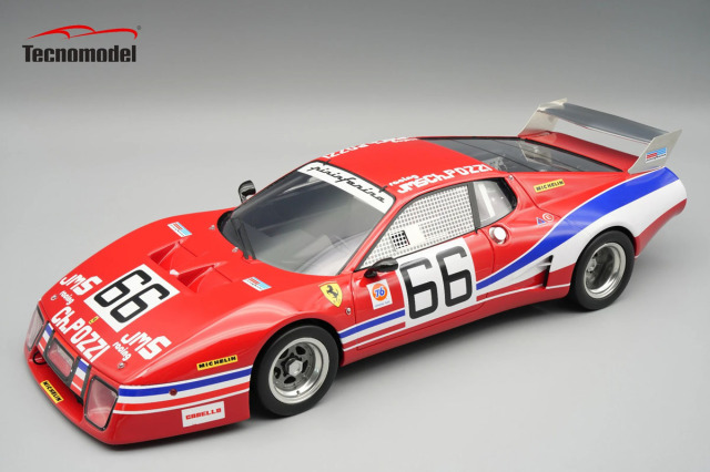 予約商品 ** Tecno Model TM18-409A 1/18 Ferrari 512BB/LM Daytona