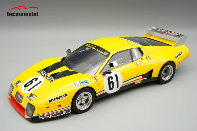 予約商品 ** Tecno Model TM18-409C 1/18 Ferrari 512BB/LM Le Mans