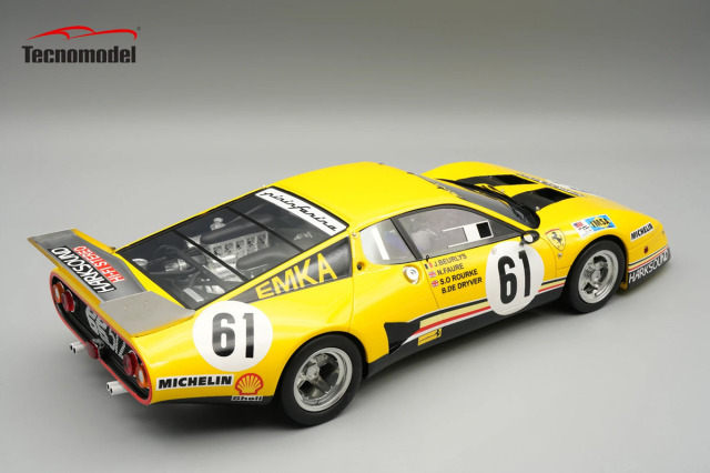予約商品 ** Tecno Model TM18-409C 1/18 Ferrari 512BB/LM Le Mans
