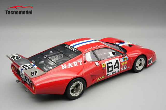 予約商品 ** Tecno Model TM18-409E 1/18 Ferrari 512BB/LM Le Mans