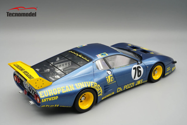 予約商品 ** Tecno Model TM18-409G 1/18 Ferrari 512BB/LM Le Mans