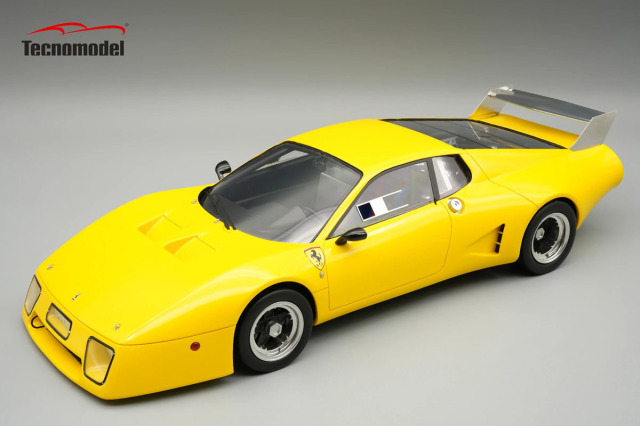 予約商品 ** Tecno Model TM18-409L 1/18 Ferrari 512BB/LM 1979 Press
