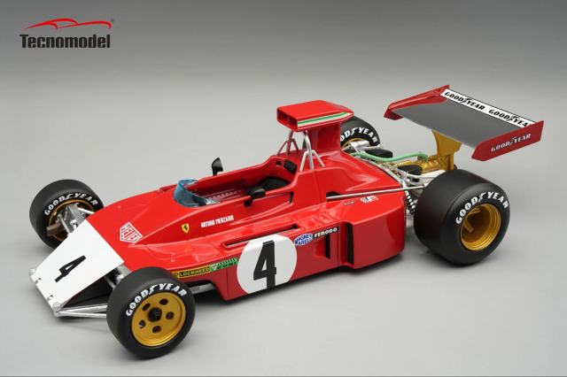 ミニカー　1/43 フェラーリ ディーノ 246 F1 フランスGP 1958 優勝車 #4 M.Hawthorn [TM43-24A] 中古】ミニカー<br> 1/43 フェラーリ ディーノ 246 F1 フランス