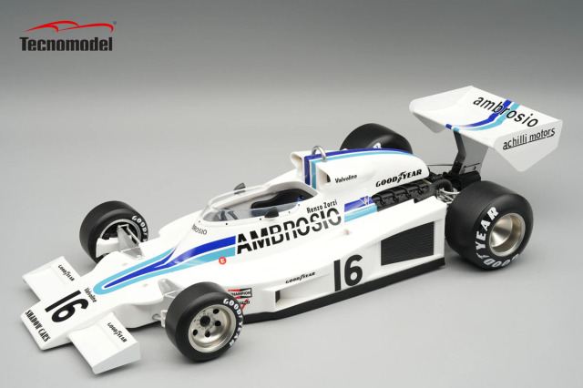 ** 予約商品 ** Tecno Model TM18-415D 1/18 Shadow DN8 Long Beach GP 1977 #16 Renzo Zorzi 