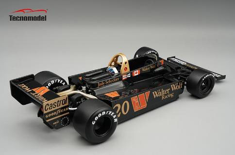予約商品 ** Tecno Model TM18-418D 1/18 Wolf WR5 German GP #20 1978