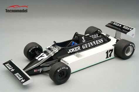 ** 予約商品 ** Tecno Model TM18-419E 1/18 March 811 Long Beach GP #17 1981 D.Daly
